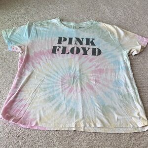 Pink Floyd by Lucky Brand Tie-Dye T-Shirt size L